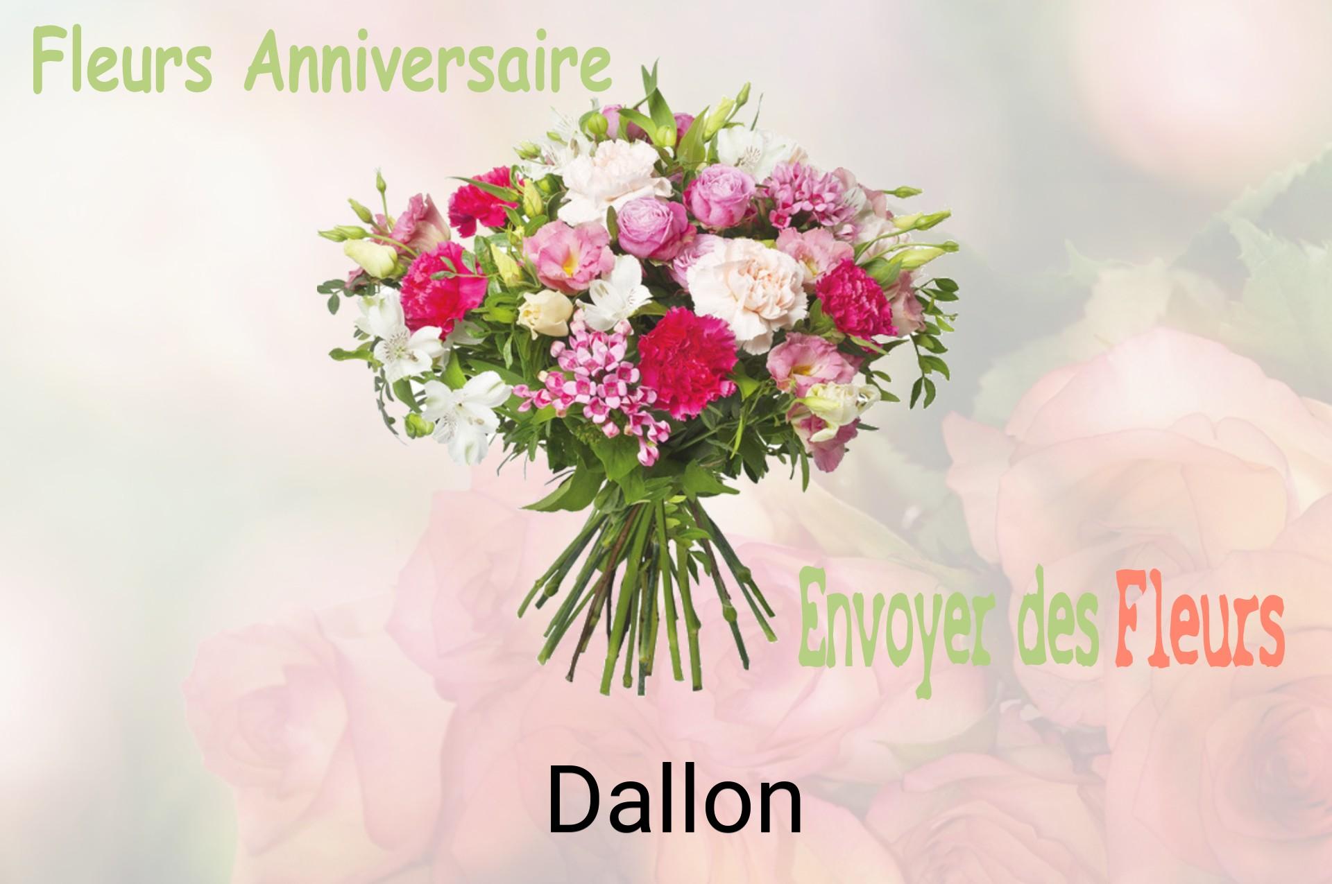 Bouquet de fleurs d’anniversaire livré à Dallon